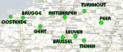 Plaatsen