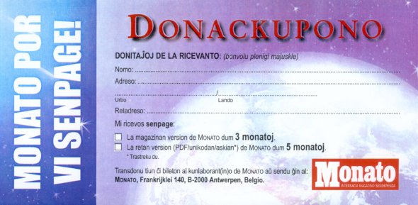Donackupono de Monato