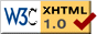 Valida XHTML 1.0!